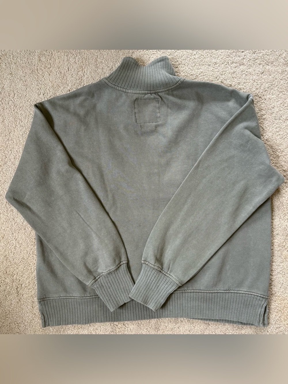 C & C California Sunwashed Fleece Quarter Zip Sweatshirt - Picture 3 of 5